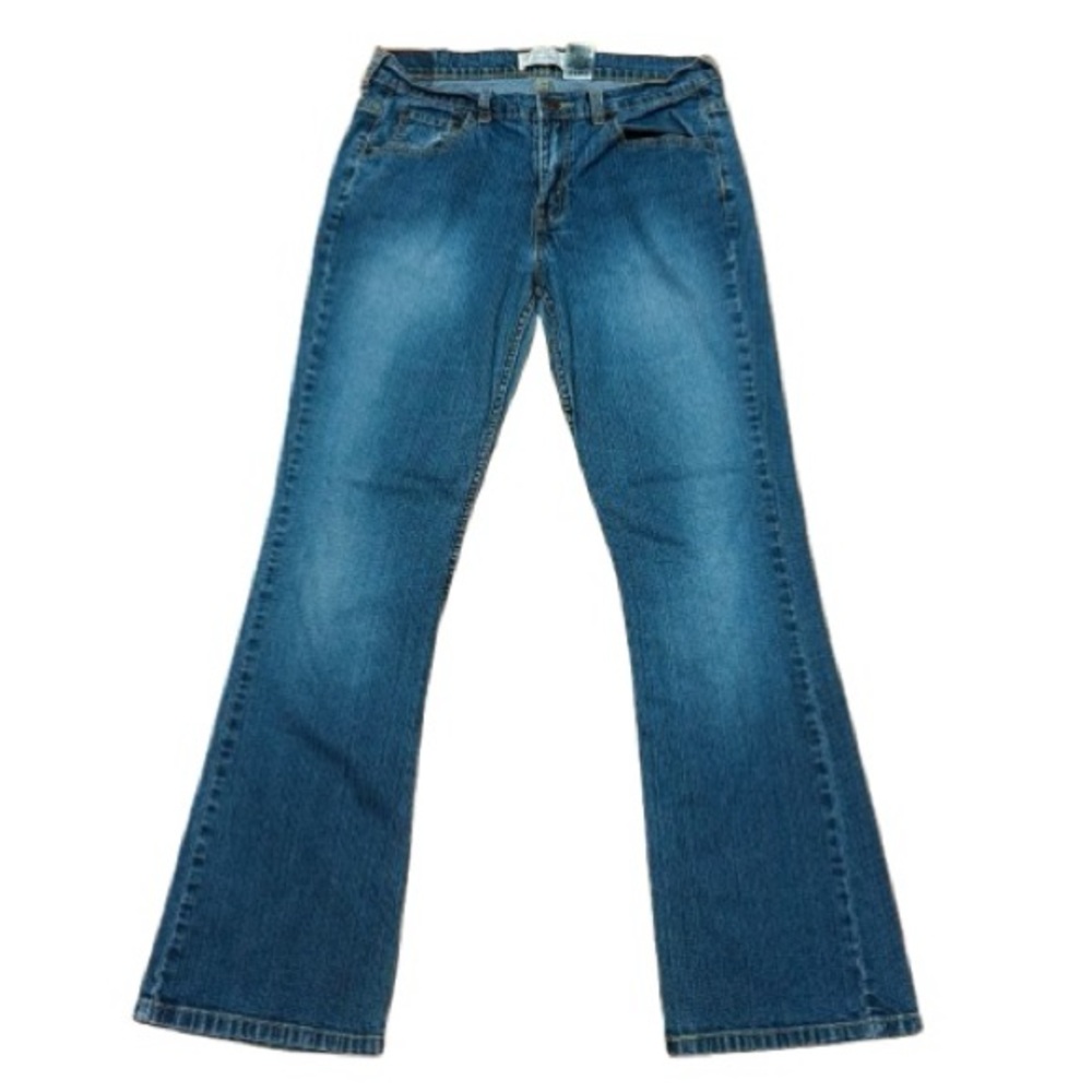 Signature Levi Strauss Medium Wash Vintage Y2K Style Bootcut Jeans Womens 10
